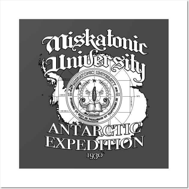 Miskatonic University Antarctic Expedition 1930 Wall Art by Hiraeth Tees